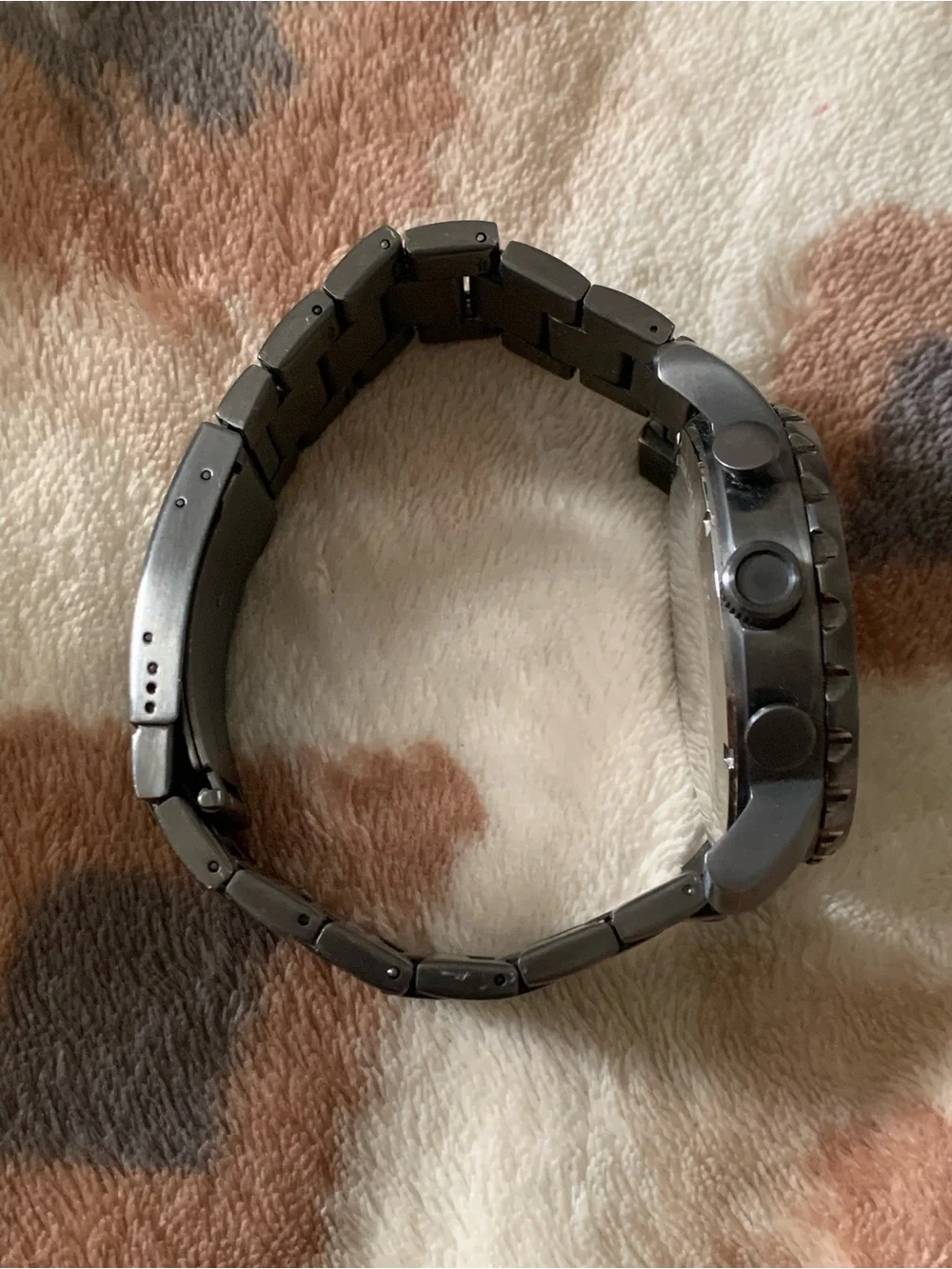 Stainless steel fossil watch